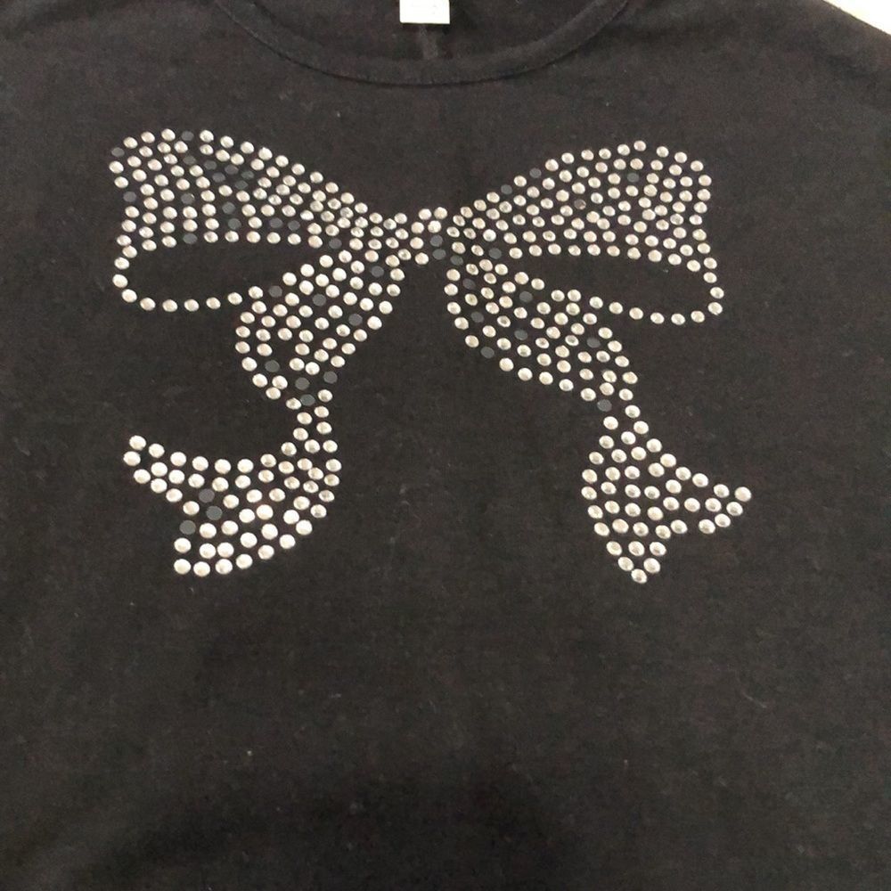 Kate Mack Rhinestone Bow Top, Size 6X - Picture 6 of 10